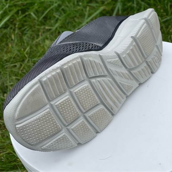 Skechers Equalizer Double Play Shoes Mens 7.5 Wide Gray Slip On Loafer 51509W - Picture 15 of 16